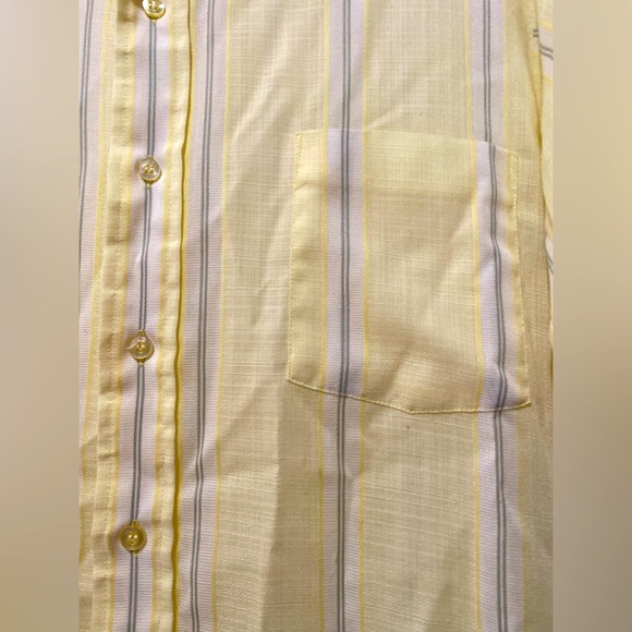 Vintage Striped Sears The Men’s Store Short Sleeve Shirt - Picture 3 of 8
